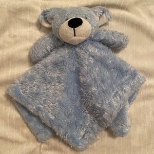 Necessities by Tendertyme Blue Puppy Dog Plush Baby Security Blanket Lovey